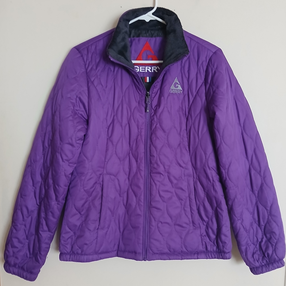 Gerry Purple Lightweight Quilted Puffer Jacket
